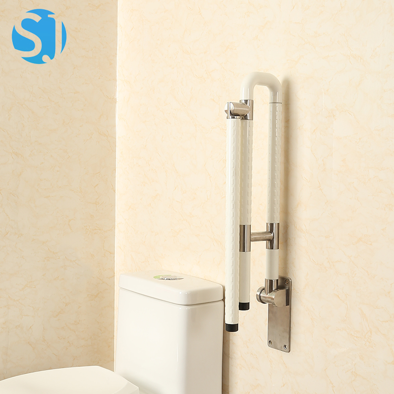 High Strength Nylon Grab Bar Bathroom Handrail Non Slip Surface for Elderly and Disabled Reliable Safety Solution