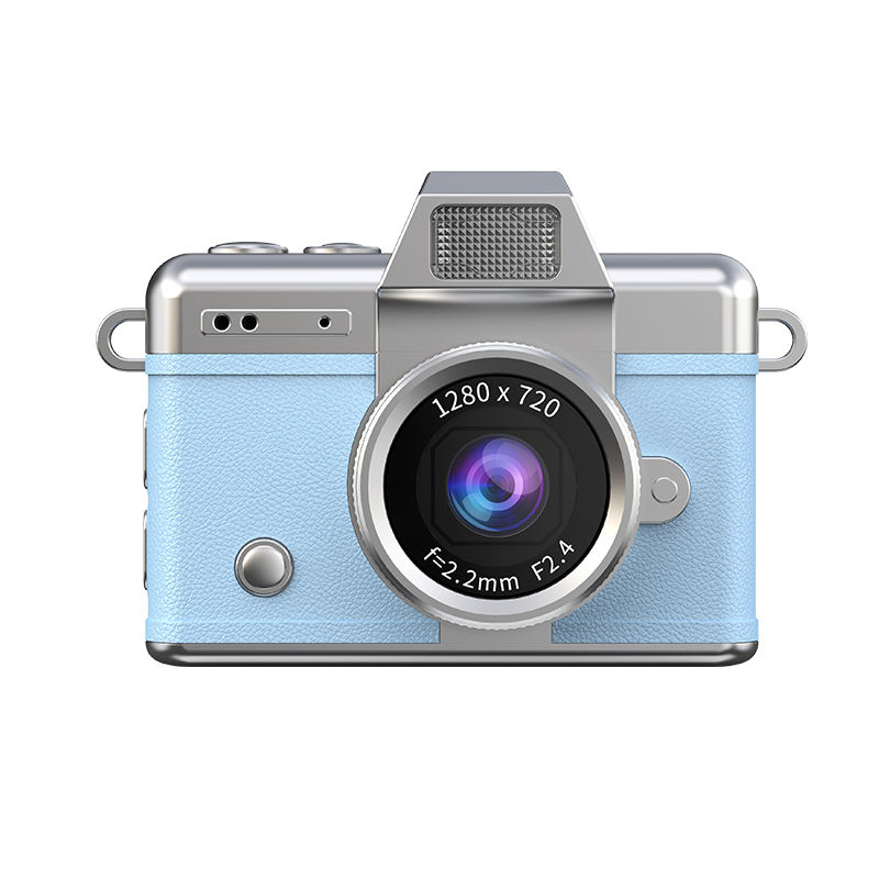 OEM Lk-027 Mini Digital Camera Keychain Flip Screen Design Selfie Vlogging Videography Photography Portable Retro Small Cameras