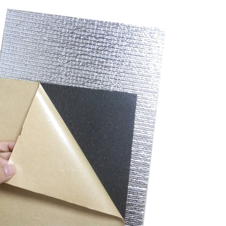 Thermal Insulation Material Air Duct Insulation Aluminum Foil Faced Self Adhesive XPE Foam Foil Insulation