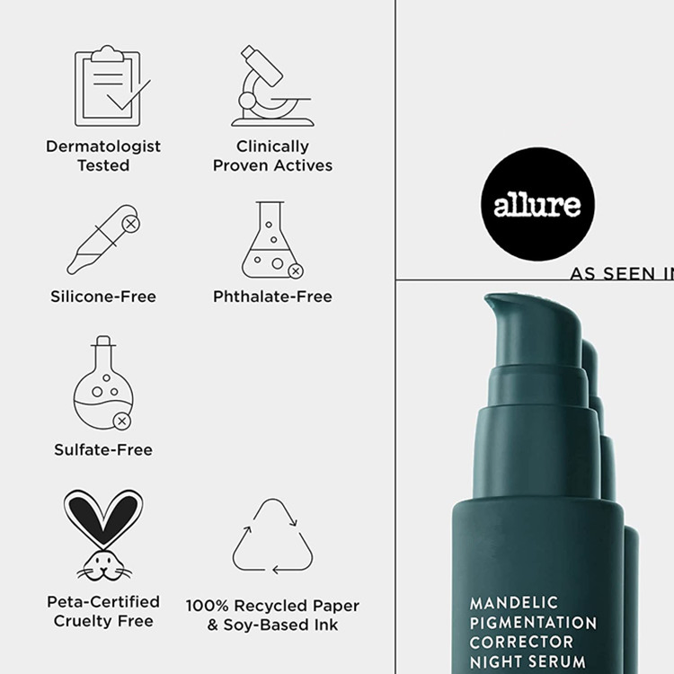 Natural Formula Mandelic Pigmentation Corrector Hyaluronic Acid Night Serum