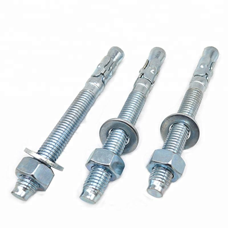 Анкерный болт клиновой оцинкованный для бетона
