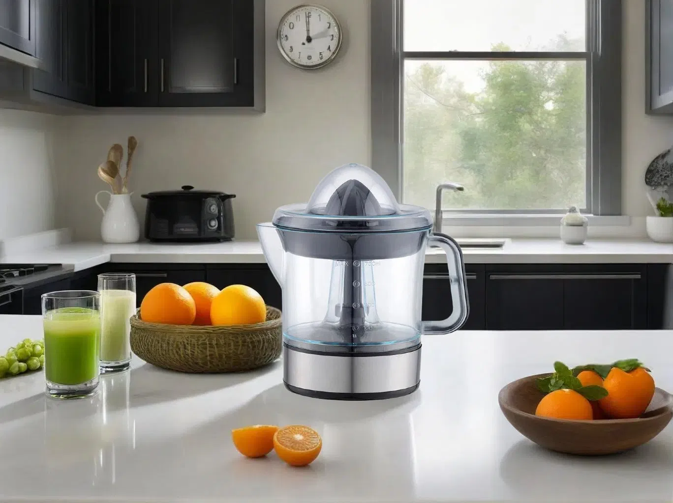 Automatic Citrus Juicer with High Efficiency and Easy Cleanup