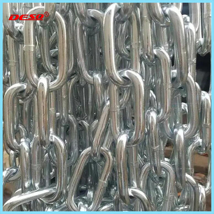 Durable Stainless Steel Link Chain with CE Certification DIN5685 DIN763 DIN766 DIN764