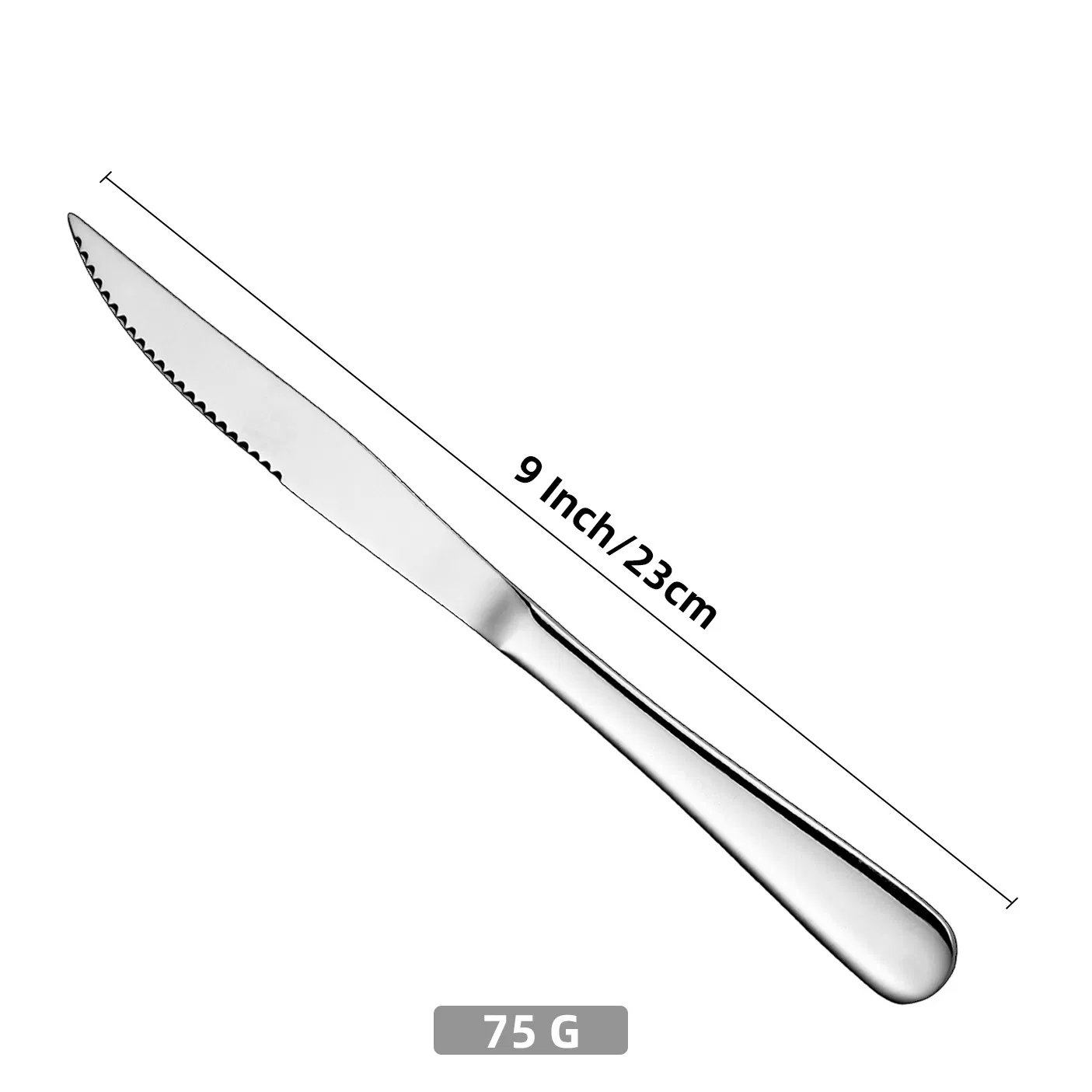 Promotion Stainless Steel Silverware Cutlery Table Mirror Polish Dishwasher Safe Dinner Knife