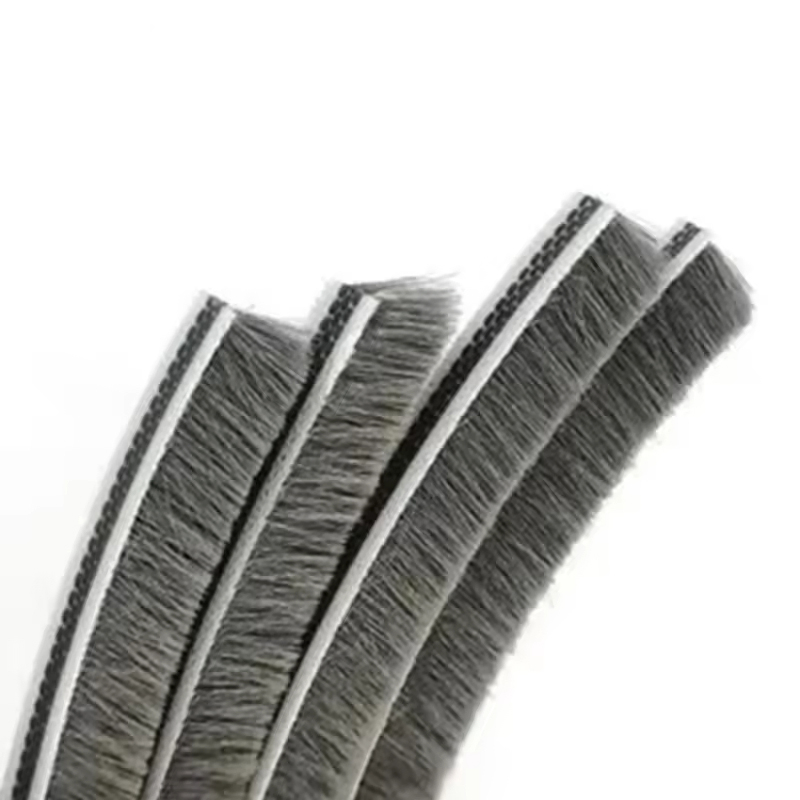 Wool Pile Weather Strip for Sealing Stripping Aluminium Doors and Windows