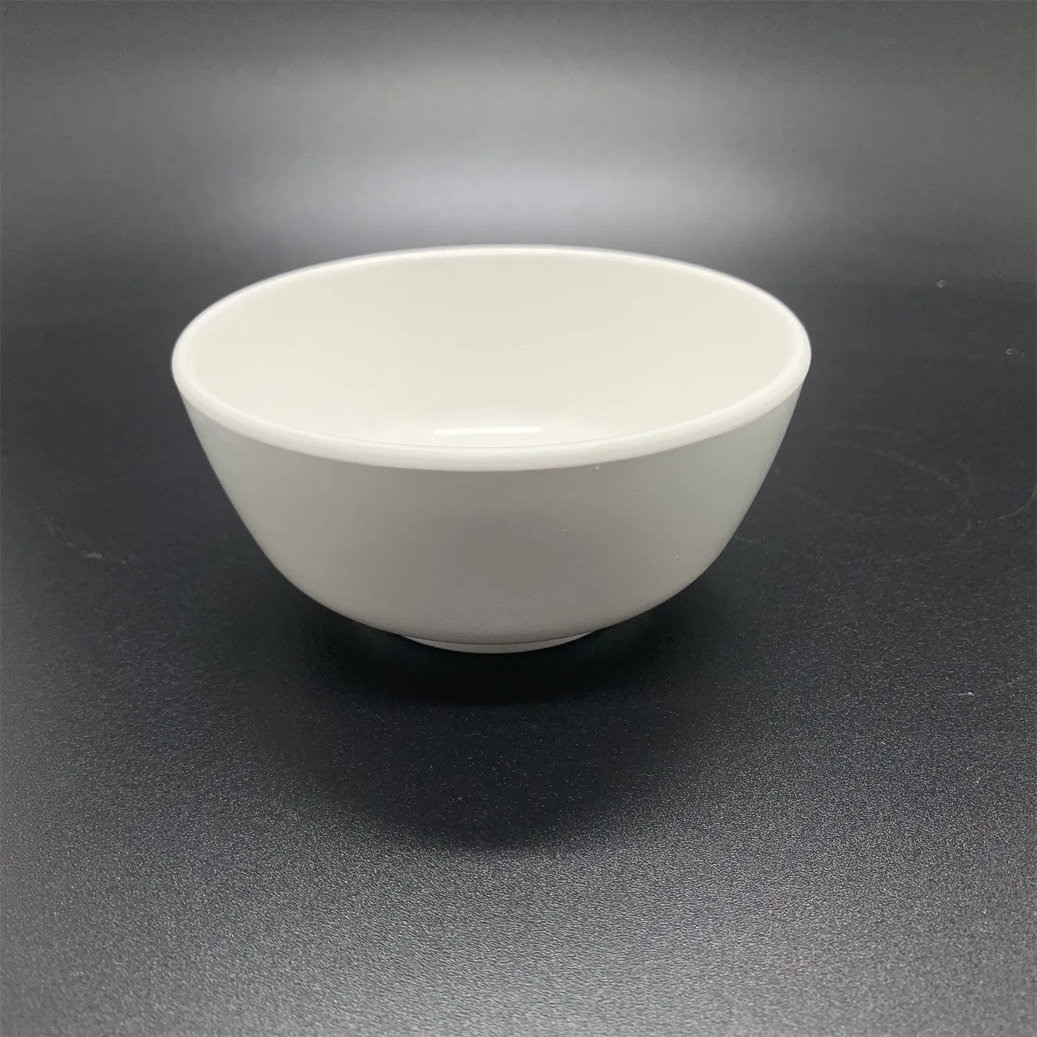 Reuseable White Melamine Plastic Rice Bowl