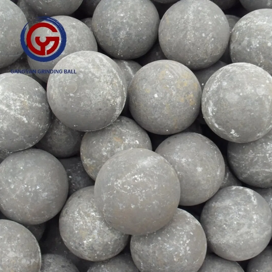 Forged Grinding Ball Bolas De Molinda Molino Grinding Media Mill Ball High Chromium Steel Ball Casting Hot Rolled Grinding Ball for Ball Mill