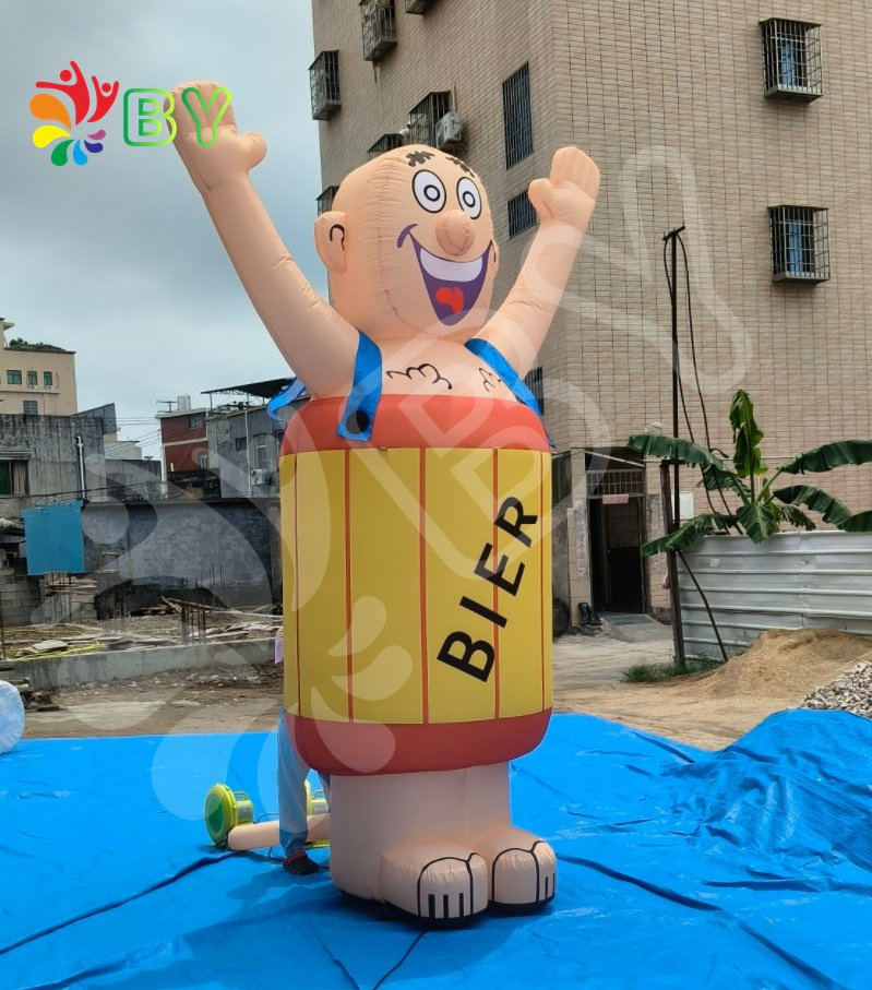 Holland Cartoon Balloon Colorful Inflatable Sarah Giant Air Balloon with Age Printing