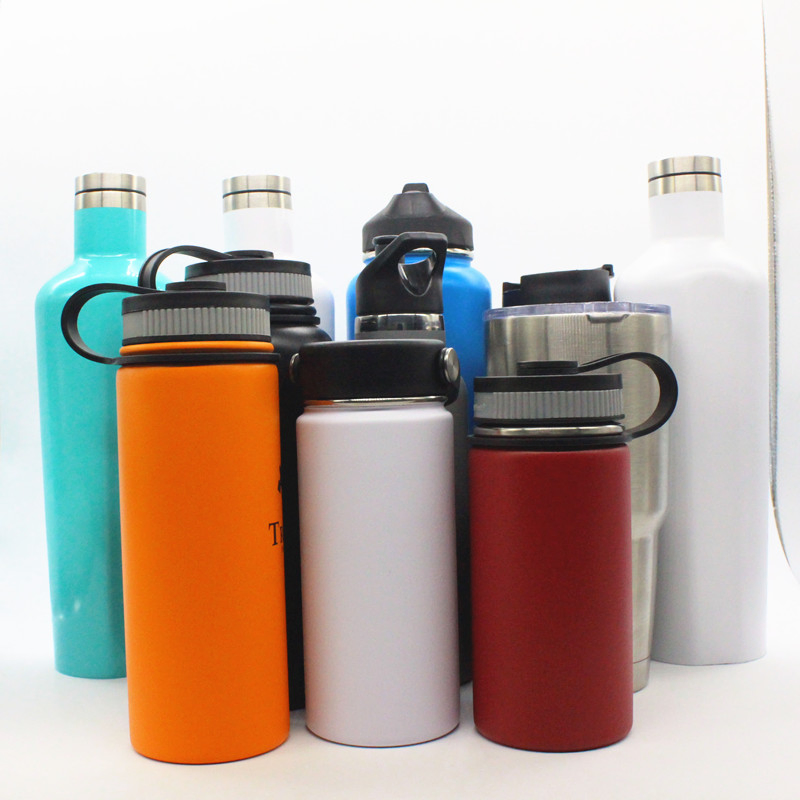 Promotion 350ml / 500ml / 750ml Insulated Water Bottle Double Walled Stainless Steel Water Bottle