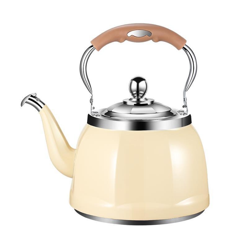 Premium Heavy-Duty Stainless Steel Teakettle for Fast Boiling