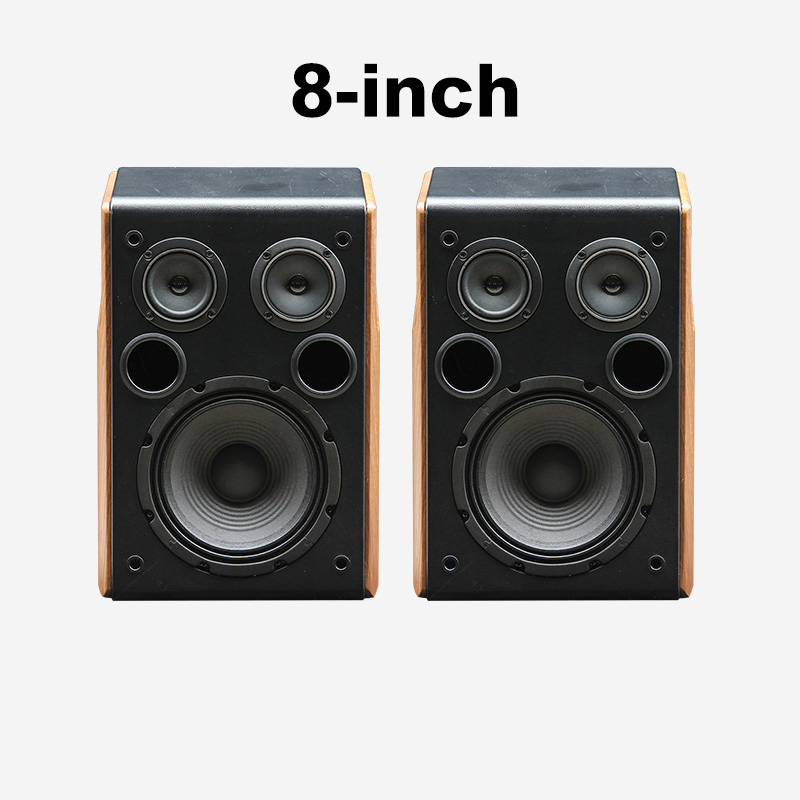 Passive Bookshelf Speaker 2 Way Home Theater Stereo Desktop 10-Inch
