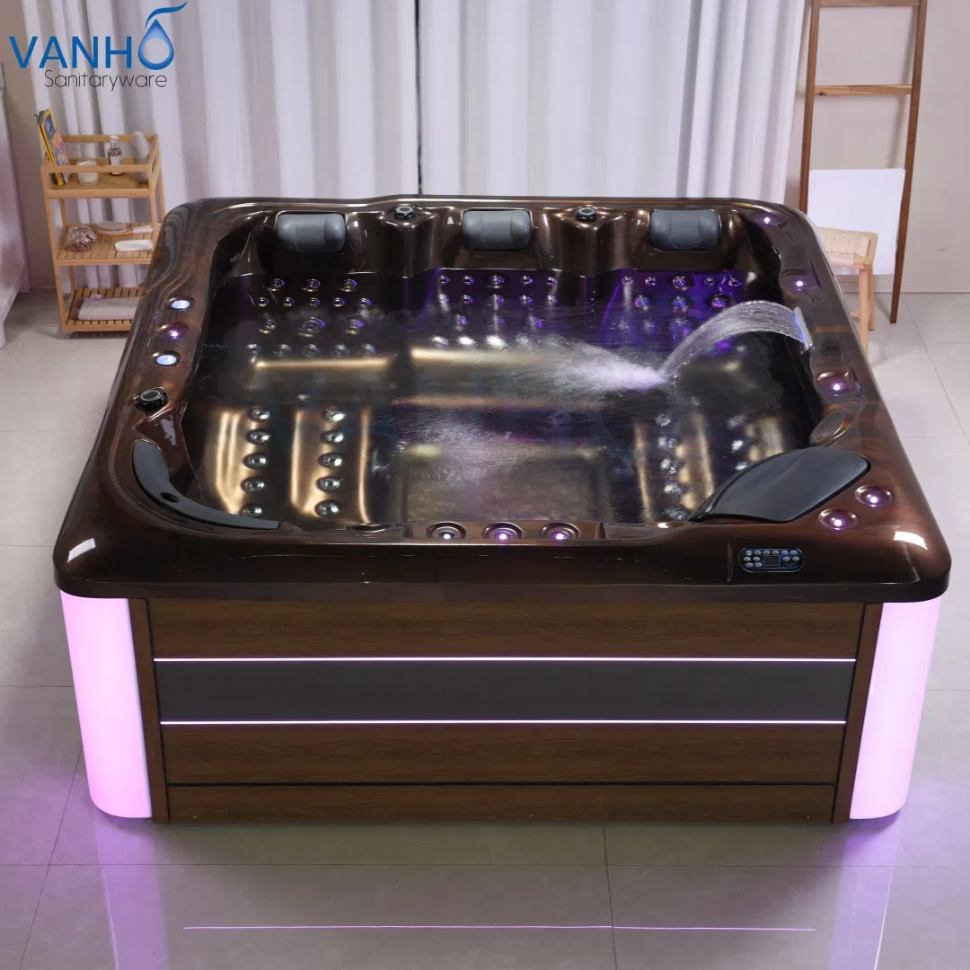 Современный уличный спа-бассейн Vanho с гидромассажем