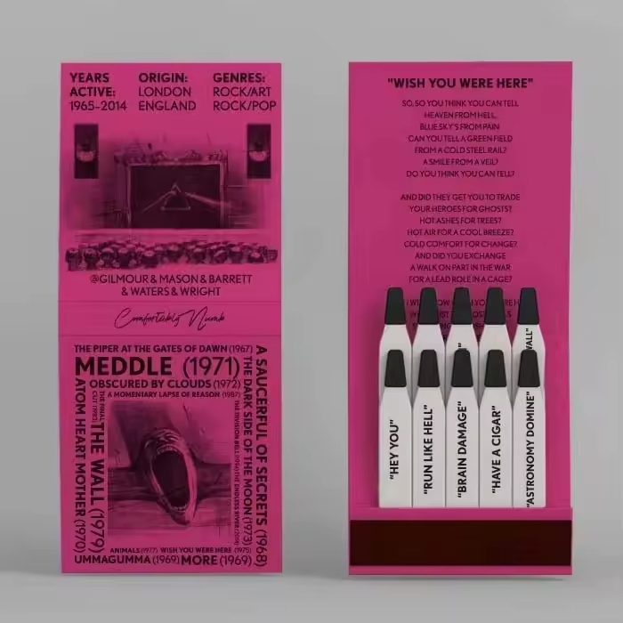 Book Style Matches Old Vintage Custom Logo Private Label Custom Matches Book Safety Color Matches