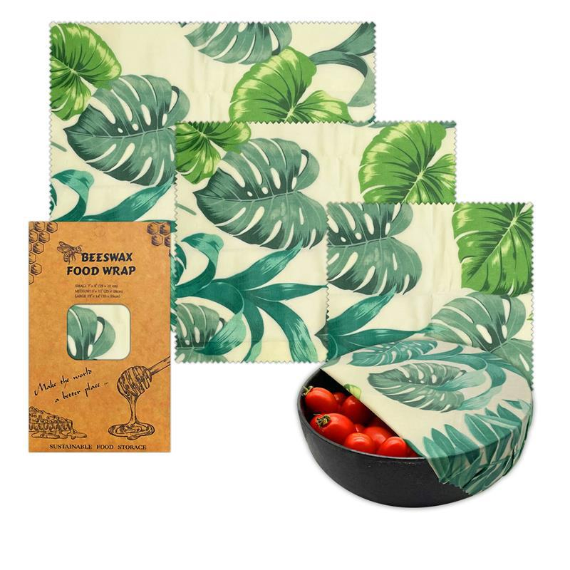 Beeswax Food Wraps Reusable Food Storage Bags