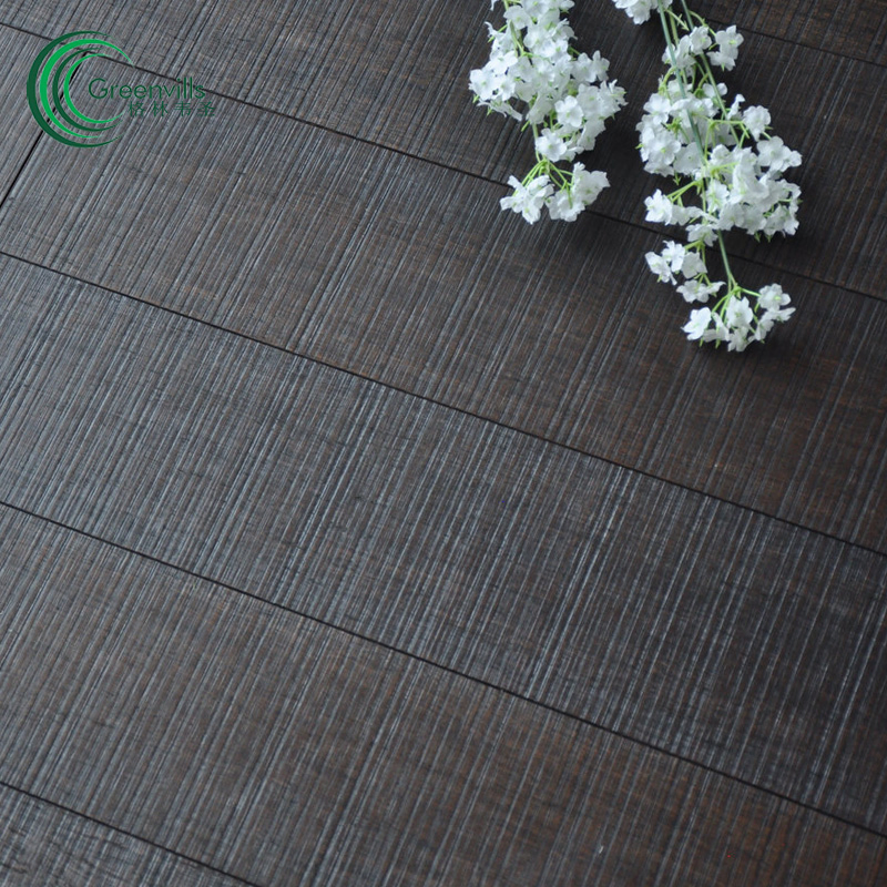 Темный бамбуковый паркет Solid Strand Woven