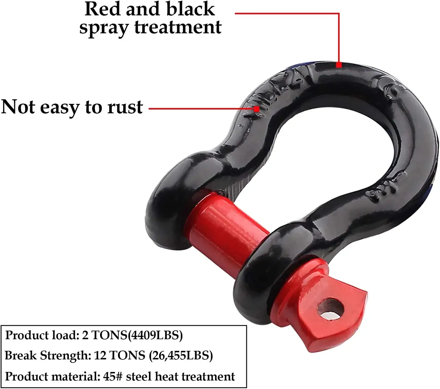 Bolt Anchor Shackle Bow Shackle Rigging Shackle G209