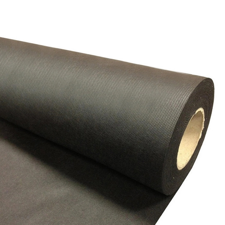 Black Agricultural Non-Woven Fabric Garden Farmland Weed Contro Anti UV