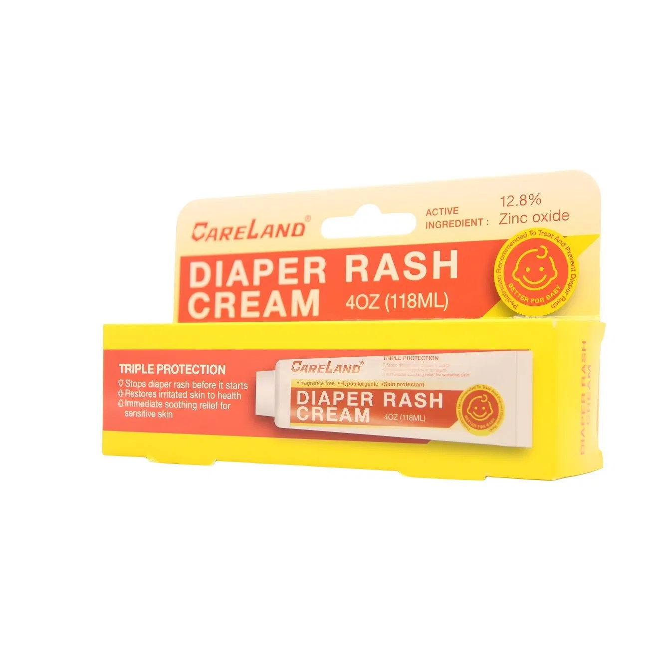 Fast Relief Eczema Safe Balm 12.8% Zinc Oxide Calms Soothes Skin Baby Diaper Rash Cream