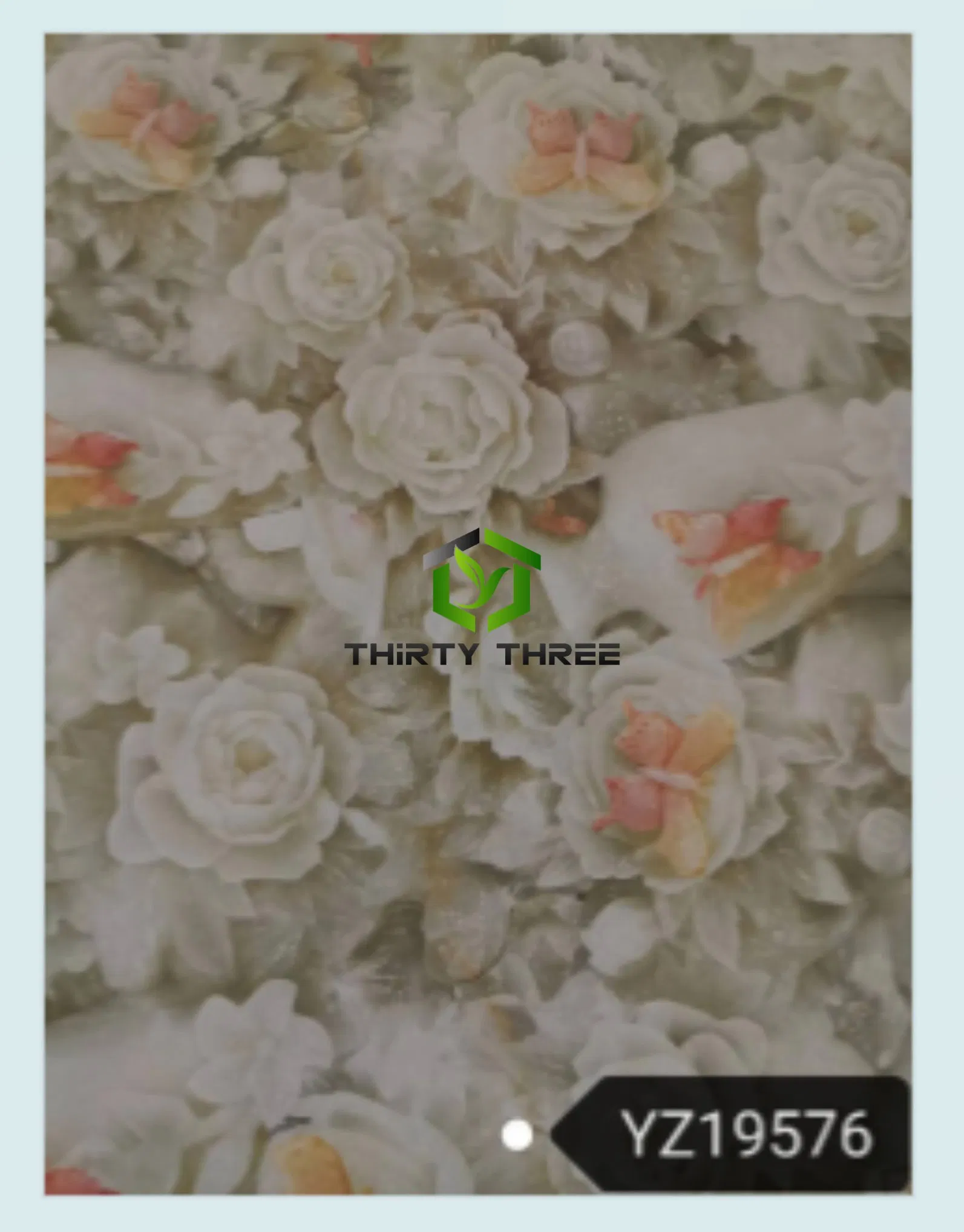 Decorative Flower Grain Melamine Paper Impregnated Printing Paper for Making MDF Plywood