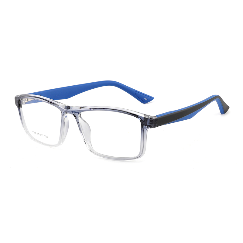 Classic Square Eyeglasses Frames High Quality Eyeweartwo Color Splicing Fashion Eyeglasses Optical