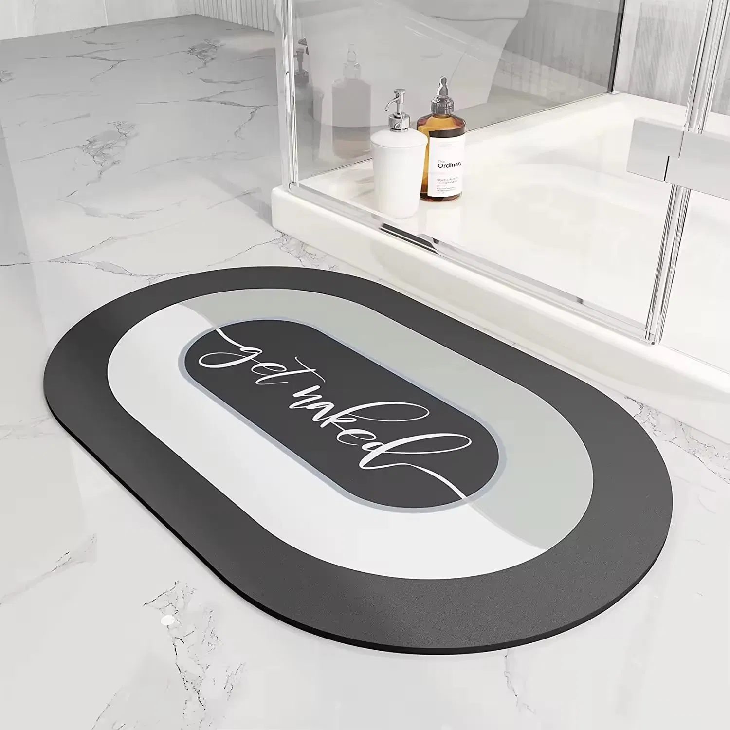 Manufacturers Sale Absorbent and Quick Drying Non-Slip Bath Room Mat Set