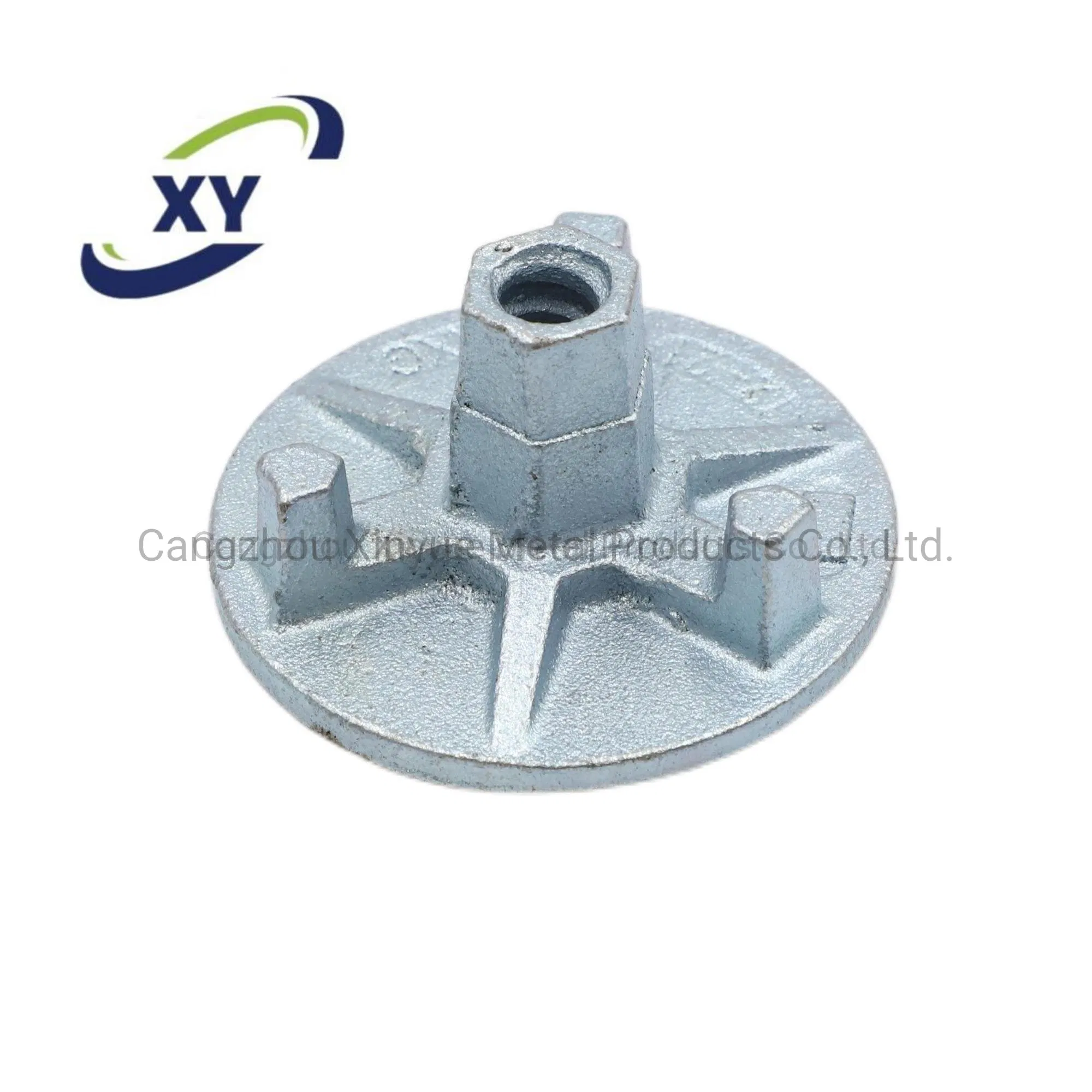 Concrete Formwork Nut Forged Galvanized Casted Casting Ductile Iron Wing Nut Swivel Nut Anchor Nut Tie Rod Nut Square Round Nut/Scaffold Formwork Accessories