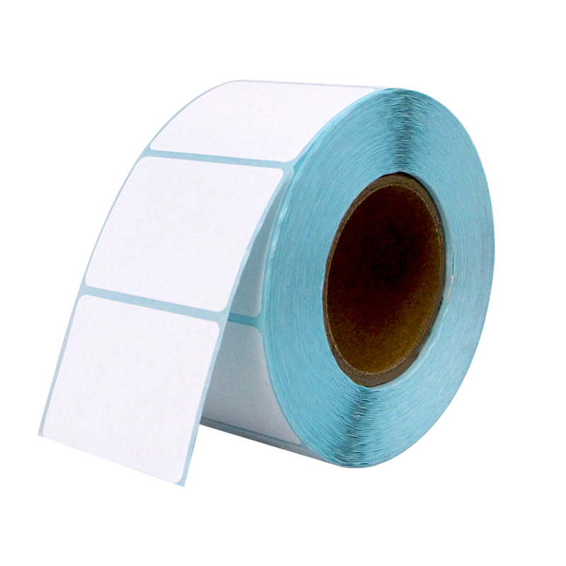 Direct Thermal Self Adhesive Barcode Print Label for Box Package & Blank Sticker Paper Roll