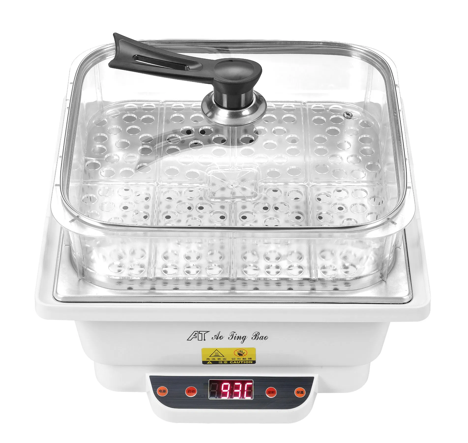 Commercial Canteen Hotel Restaurant Kitchen Equipment Buffet Food Soup Warmer Steamer Stove