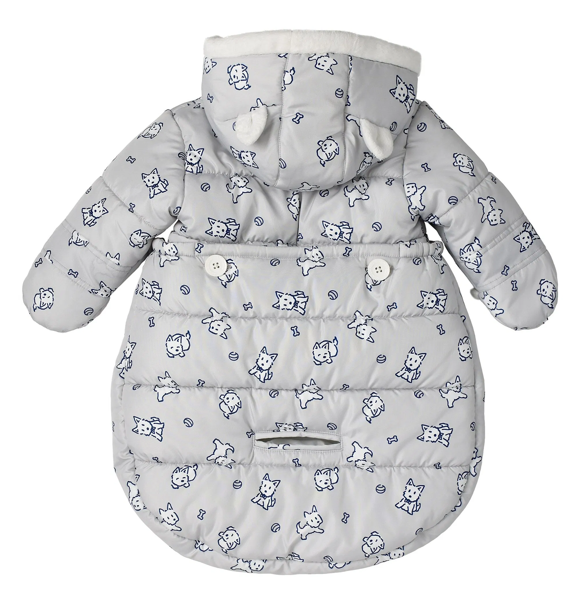 High Quality Newborn Infant Baby Puffer Car Pram Snowsuit Bunting Bag