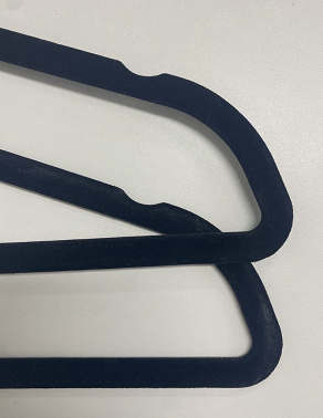 50 вешалок бархатных противоскользящих для одежды