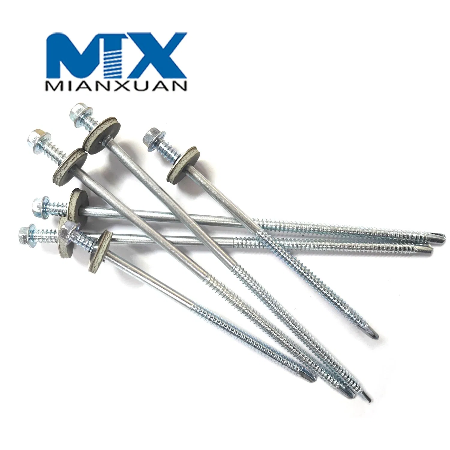 Bi Metal Self Tapping Machine Screws Tek Screws with EPDM Washer