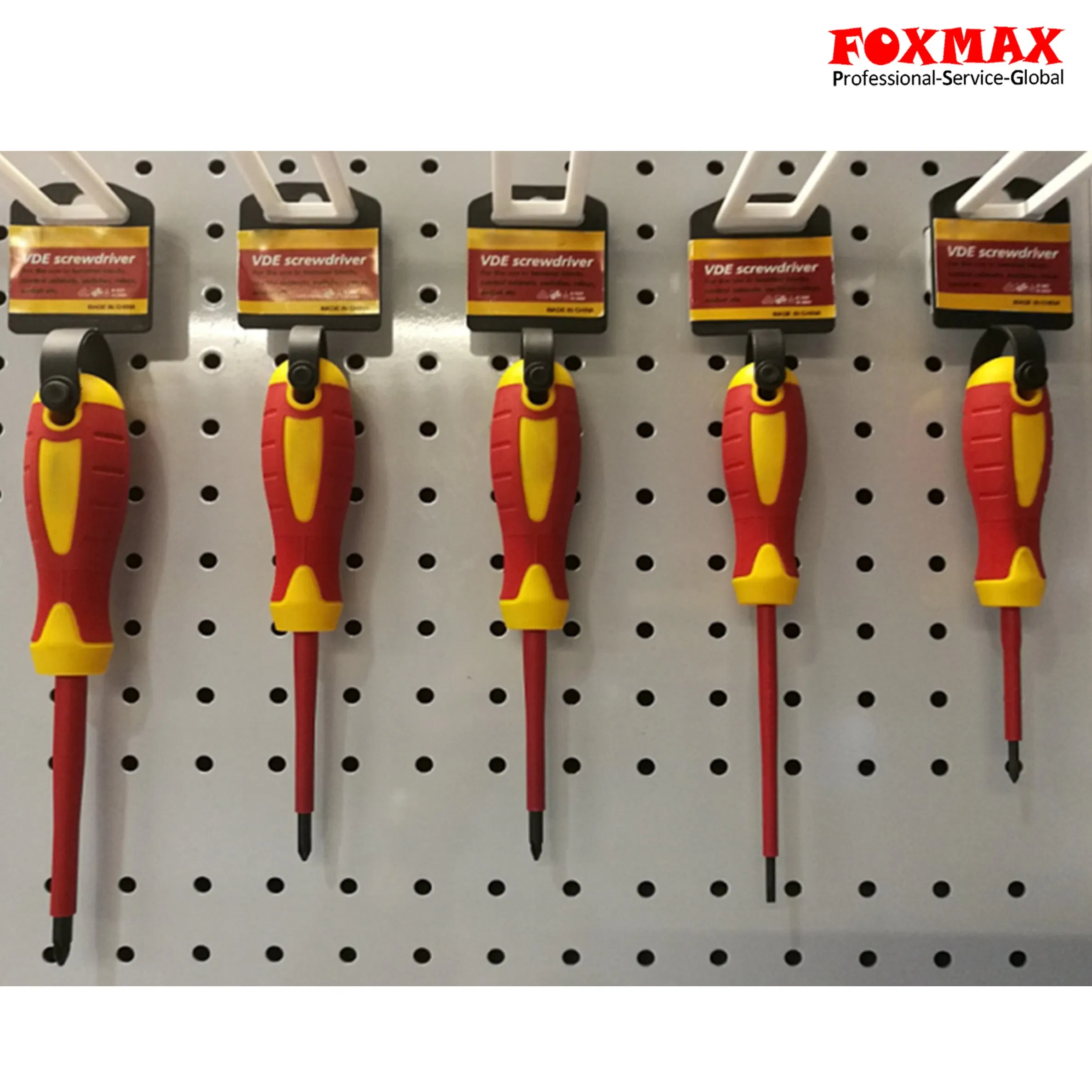 Изолированная отвертка VDE для электромонтажа (FVS-07)