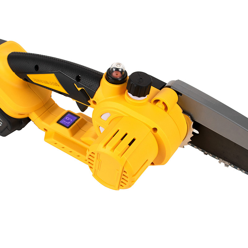 Portable Cordless Chain Saw for DIY Enthusiasts – Ideal for Cutting Wood