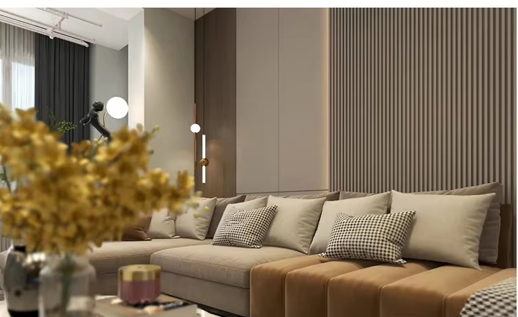 Office Building Composite Cladding Exterior Wall for Artistic Decoration Low Price PVC Panel