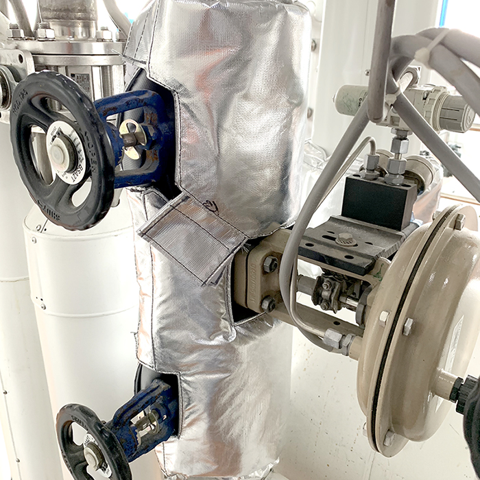 Easy to Install Nano Aerogel Insulation Blanket for Disformity Equipment