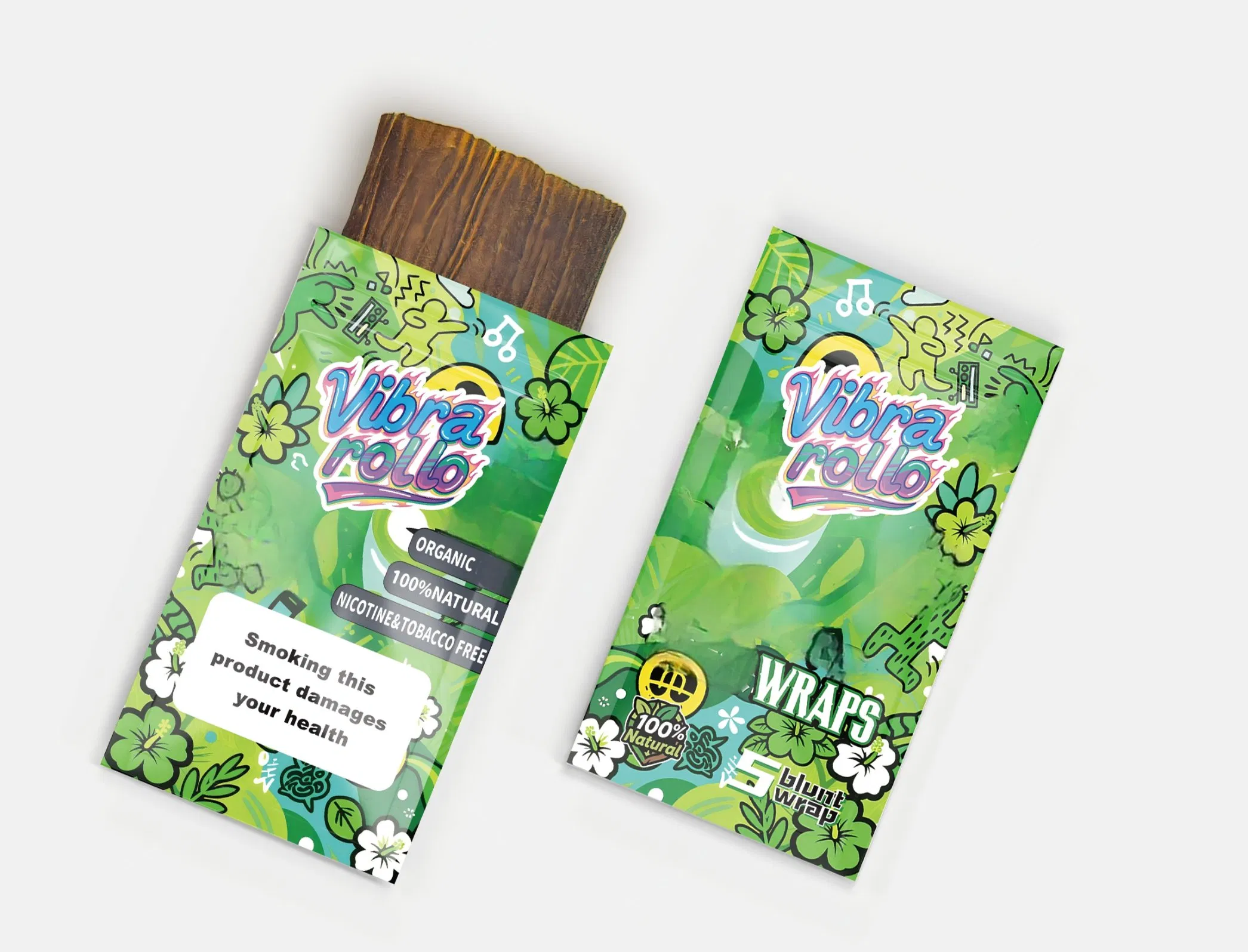 Premium Flat Smoking Paper with Over 20 Unique Flavors - 125GSM