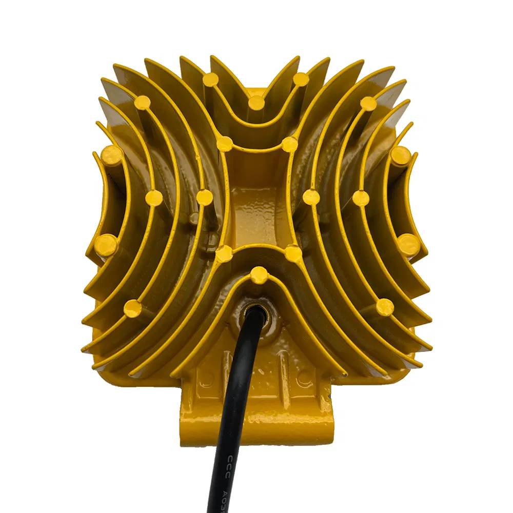 Квадратный светодиодный прожектор 4 дюйма, белый/желтый