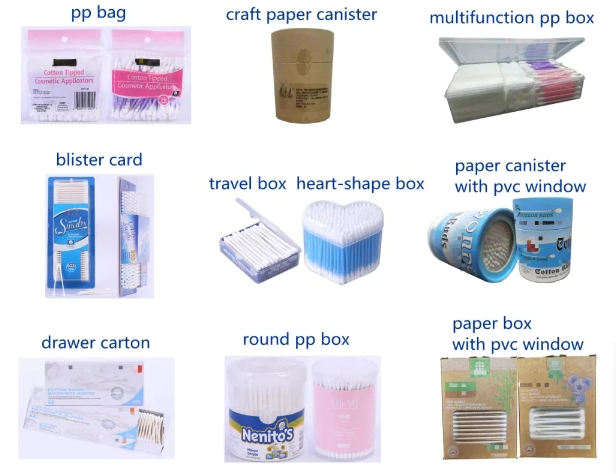 Cute Animal Cartoon Multipurpose Cotton Swab OEM ODM Customized Professional Manufacturing