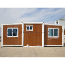 China 20/40FT Expandable Prefabricated Modular Steel Structure Portable Tiny Home Caravan Construction Villa Camp House Prefab Mobile Container House
