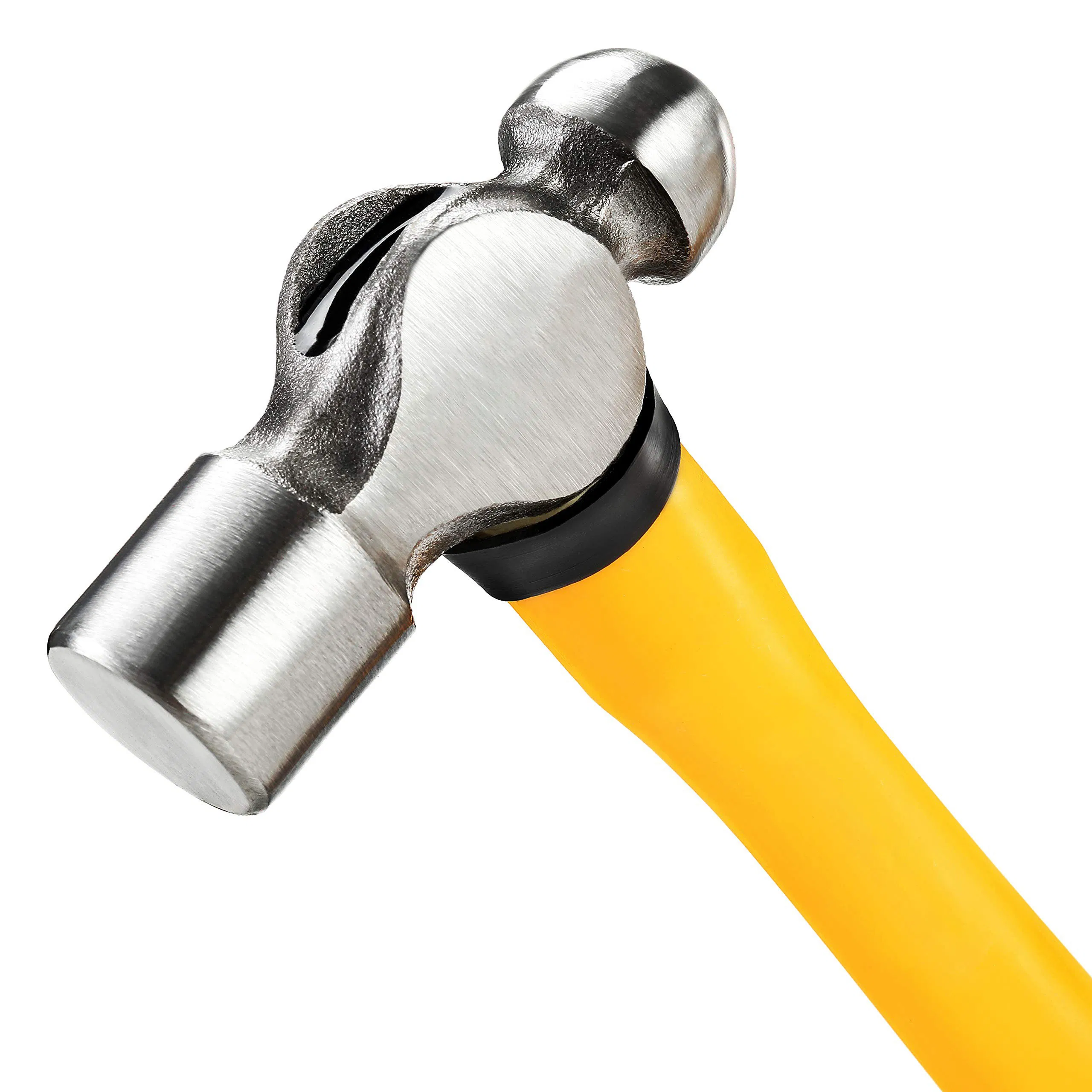 5-Piece Fiberglass Handle Hammer Mallet Set Ball-Peen Hammer Ball-Pein Hammer Rubber Mallet