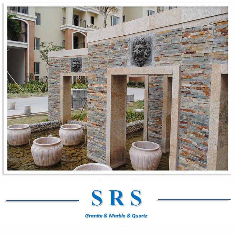 Natural Rusty/White/Beige Limestone/Slate for Wall Cladding/Floor/Paving/Outdoor Decoration/Facade