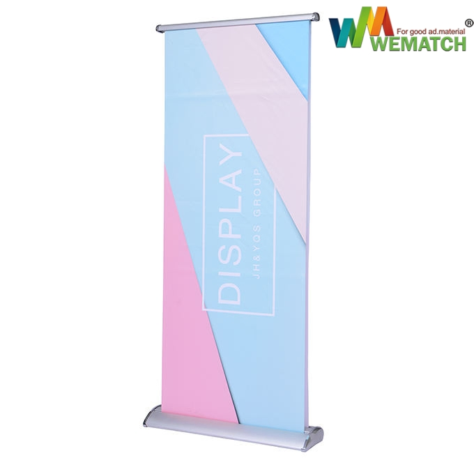 Trade Show Automatic Electric Roll up Banner Stands Durable Quality Rectactable Roll up Banners for Advertising