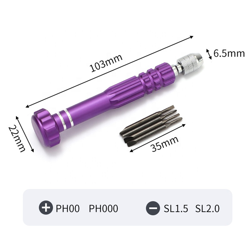 5 in 1 Screwdriver Set Multifunctional Mobile Phone Repair Tool Kit Screwdriver Bit Mini Precision_Algz_16