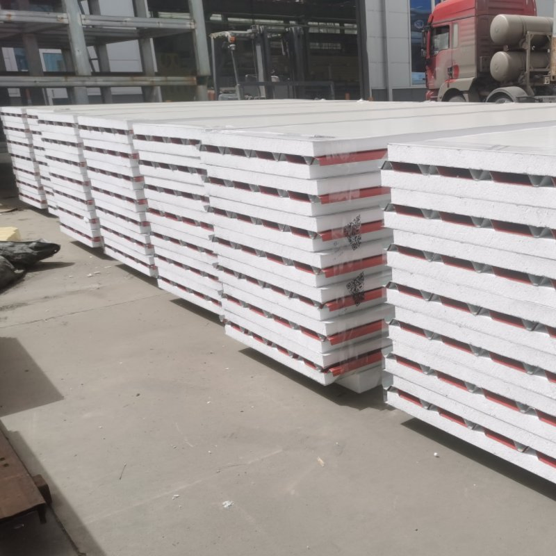 Glass Wool/Rock Wool/EPS/PU/PIR 500-1000mm Sandwich Panel Walling and Roofing Panel