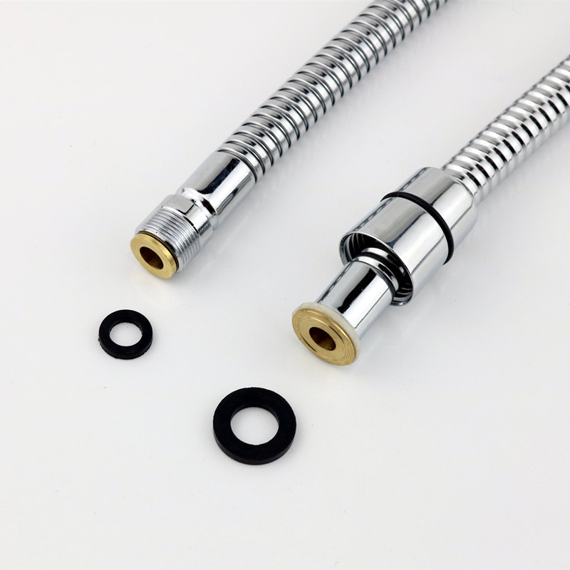 Slim Lock Shower Hose Double Interlock Stainless Steel Flexible Shower Hose