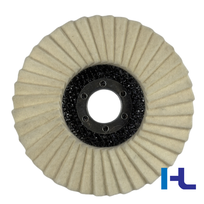 125mm 115mm 4-1/2inch 5inch Surface Conditioning Premium Quick Change Felt Sand Wool Pad Polishing Sanding Buffing Wheels Flap Disc