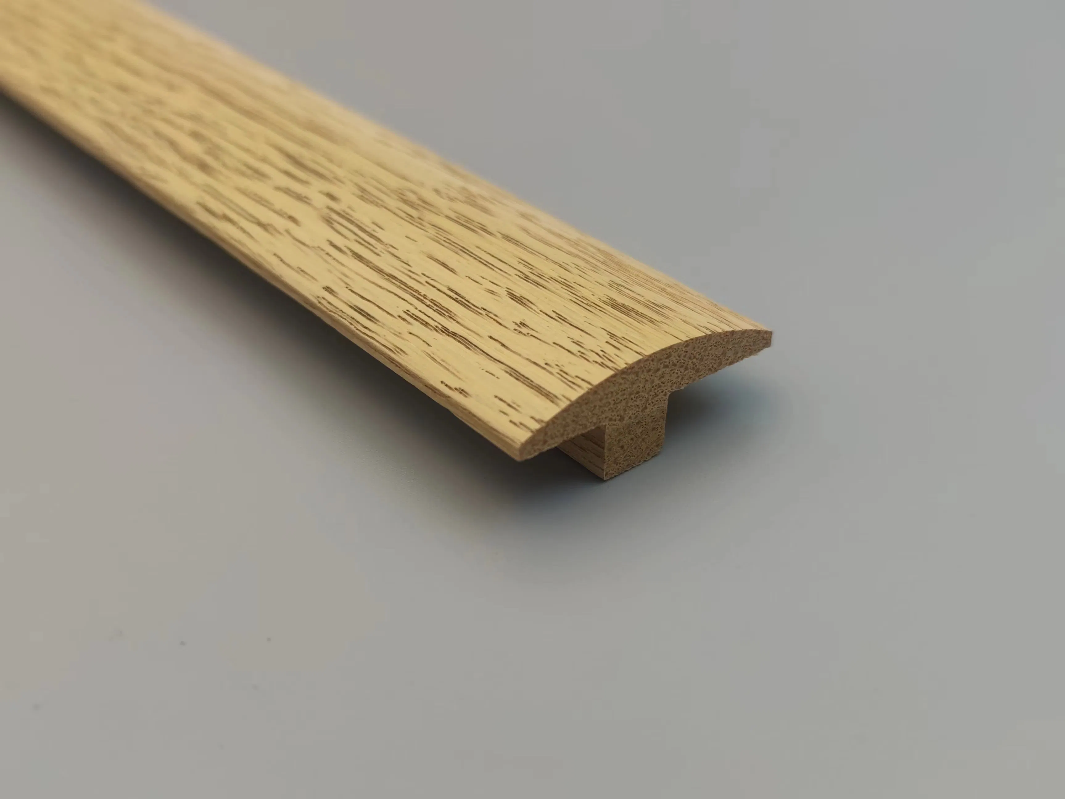 Premium Custom Asymmetrical T-Molding for Solid Wood Flooring