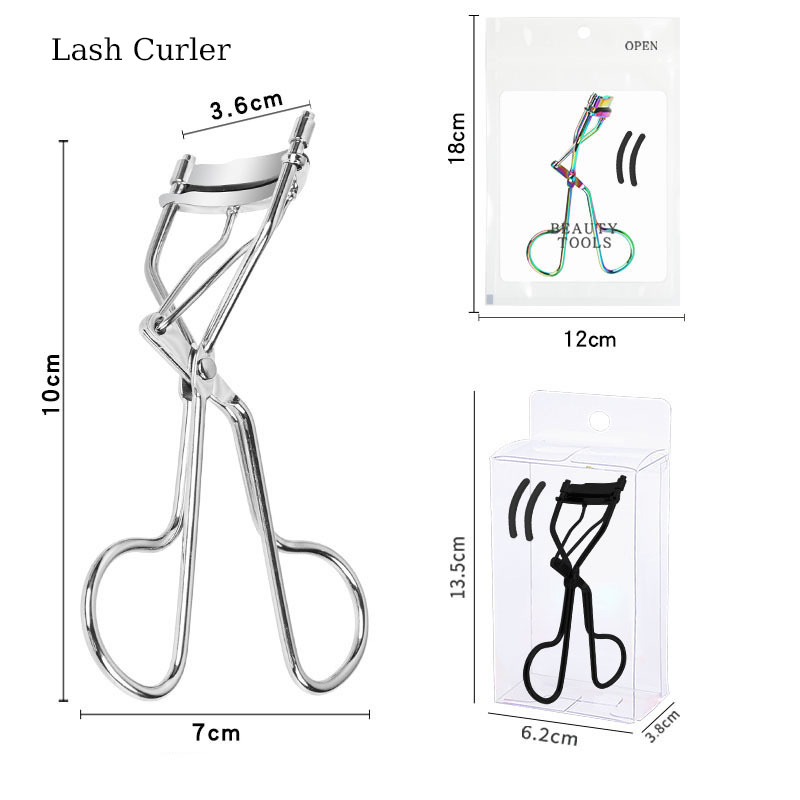 Reusable Different Color Carbon Steel Eyelash Curler