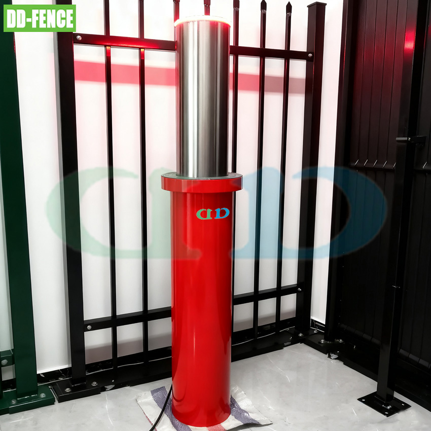 Traffic Driveway Road Bollards Crash Bollard Security Bollards with Light APP