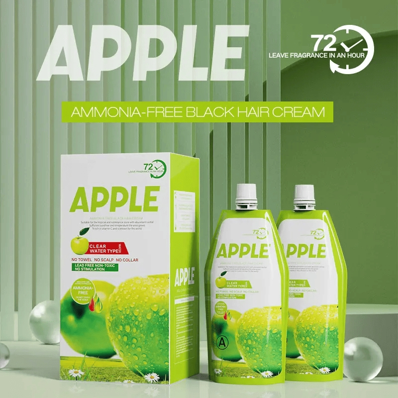 OEM No Ammonia No Stain Skin Apple Hair Color Dye Cream